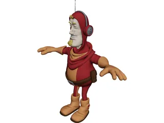 Jack Napalm 3D Model preview