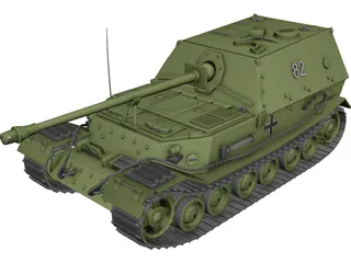 SAU Ferdinand 3D Model preview