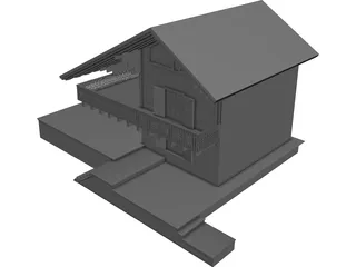 House 3D Model preview