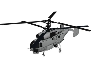 Kamov Ka-27M Helix 3D Model preview