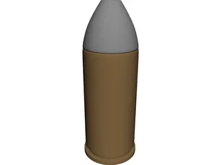 Bullet 9MM Government Edition 3D Model preview