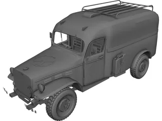 Ambulance 3D Model preview