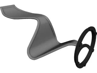 Chair Cappellini 3D Model preview