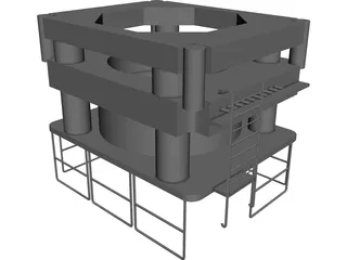 HCR2000 Casing Driver 3D Model preview