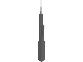 Tower Sears Chicago 3D Model preview