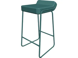 Stool 3D Model preview