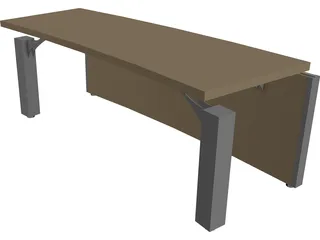 Table Control Centre Multiuse 3D Model preview
