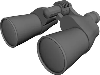 Binoculars 3D Model preview