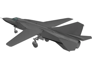 MiG-23ML Flogger-G 3D Model preview