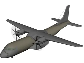 EADS CASA C-295 Persuader 3D Model preview
