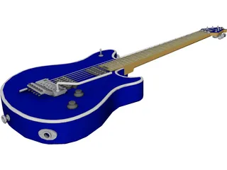 Peavey Wolfgang Eddie Van Halen Guitar 3D Model preview