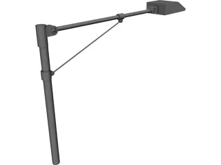 BEGA Gantry Light 3D Model preview