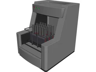 DNA Analyzer 3D Model preview