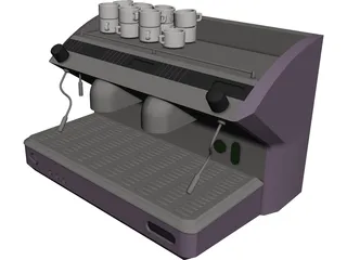 Coffee Machine 3D Model preview