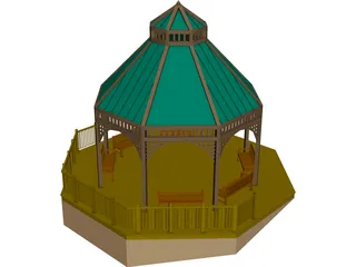 Gazebo 3D Model preview
