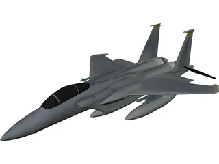 F-15C 3D Model preview