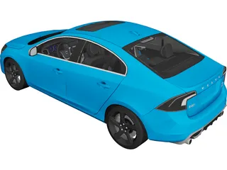 Volvo S60 3D Model preview