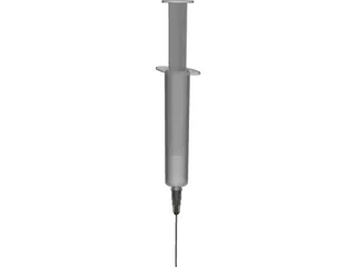 Syringe 3D Model preview