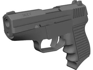 Sccy CPX-1 3D Model preview