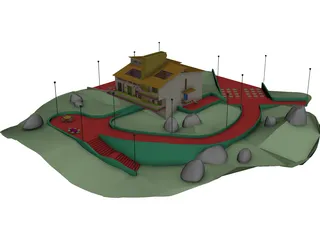 House 3D Model preview
