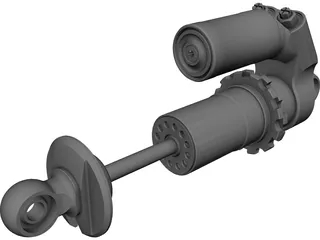 Monoshock 3D Model preview