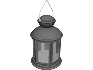 Lantern 3D Model preview