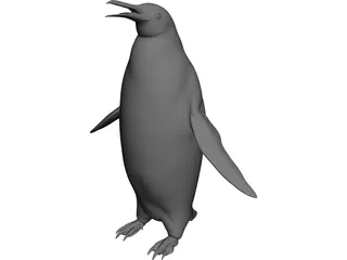 Penguin 3D Model preview