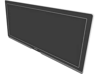 TV Philips 3D Model preview