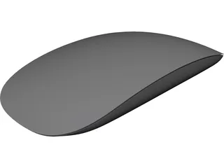 F19 Apple Magic Mouse 3D Model preview