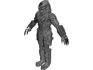 Predator 3D Model preview