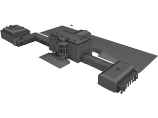 White House 3D Model preview