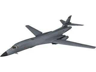 Rockwell B-1 Lancer 3D Model preview