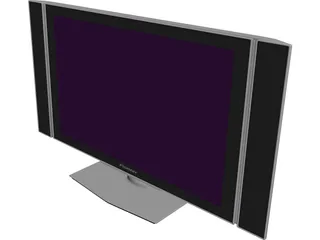 Pioneer TV 3D Model preview