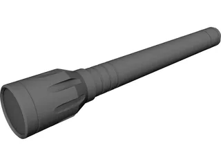 Flashlight 3D Model preview