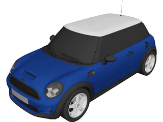 Mini Cooper S 3D Model preview