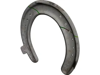 Horse Shoe 3D Model preview