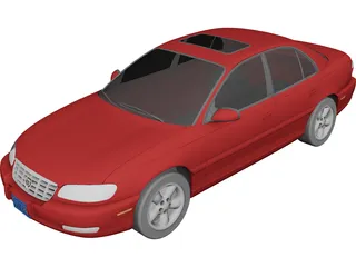 Cadillac Catera 3D Model preview