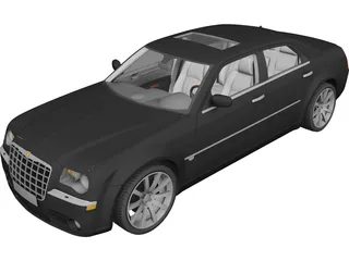 Chrysler 300C SRT8 (2005) 3D Model preview