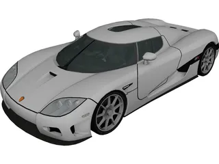 Koenigsegg CCX 3D Model preview