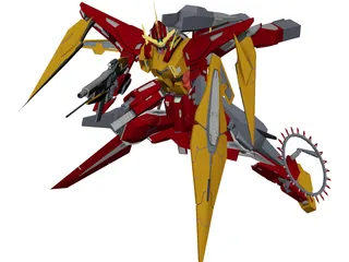 Kyrios Gundam 3D Model preview