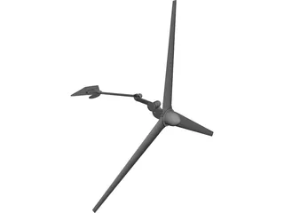 Persis Wind Turbine PWT 2613 3D Model preview