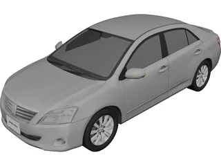 Toyota Premio (2010) 3D Model preview
