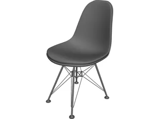 Plastic Side Chair 3D Model preview