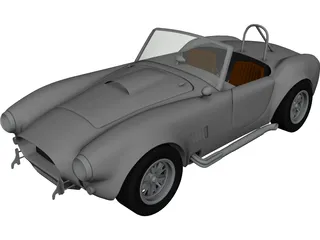 Shelby Cobra 3D Model preview
