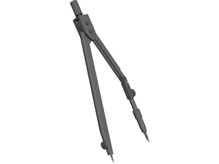 Drafting Compass 3D Model preview