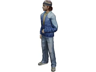 Male 3D Model preview