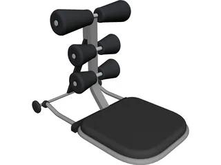 Power Core Fitness 3D Model preview