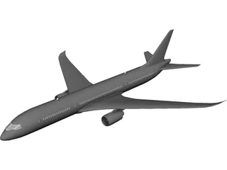 Boeing 767 3D Model preview