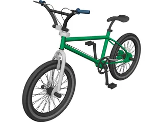 BMX Bike 3D Model preview