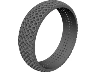 Cherrio Ring 3D Model preview
